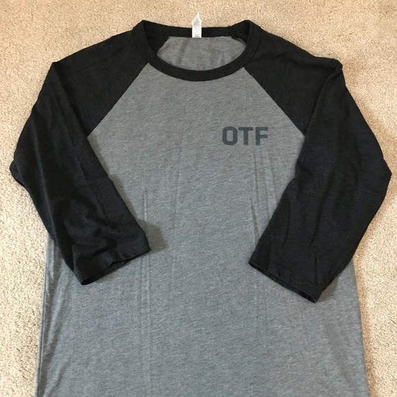 orangetheory Tops - Orangetheory Unisex 3/4 Sleeve Baseball T - medium